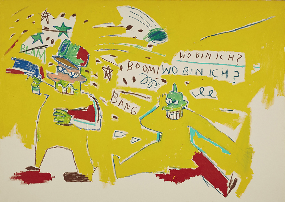 Infantry by Jean Michel-Basquiat (Courtesy: Sotheby's Hong Kong)